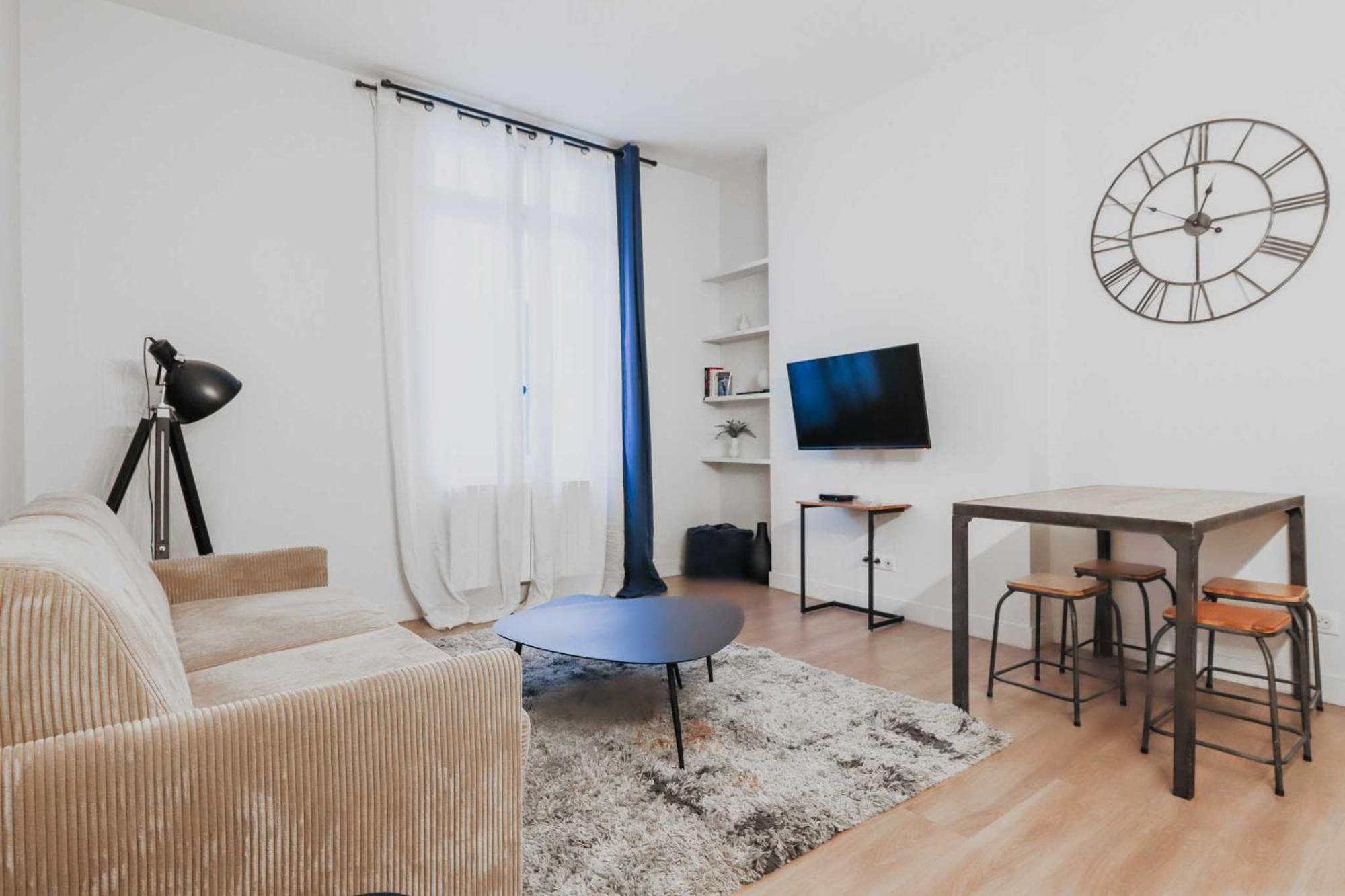 Modern Apartment 1Br- 4P Le Marais Quarter Париж Экстерьер фото
